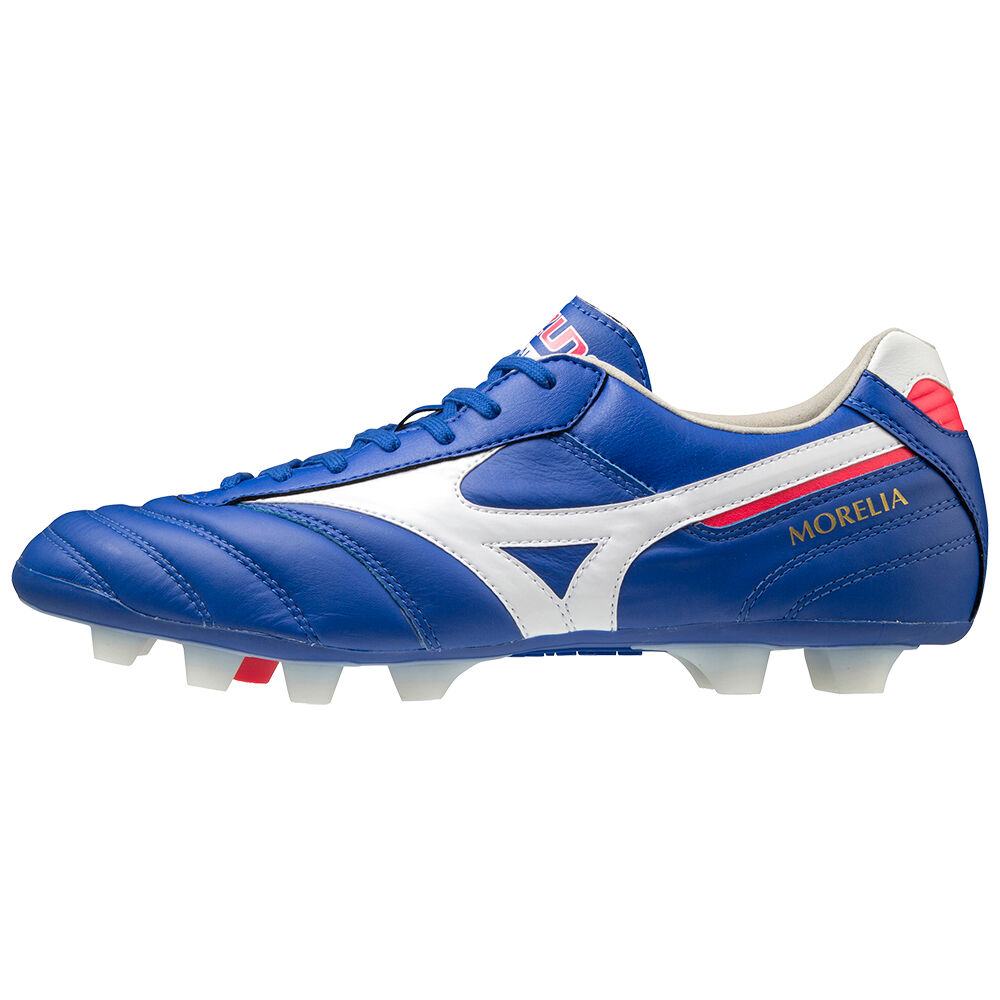 Chuteiras Mizuno Morelia II Elite - Homem - Azuis/Branco - GNSRW4235